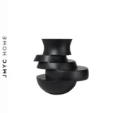 Современная минималистичная белая многоуровневая креативная ваза для гостиной, прихожей, ТВ-шкафа, украшения дома, настольная, художественная, цветочный сосуд