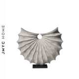 Простое современное мягкое украшение, свет, роскошная геометрическая отделка из смолы, модель комнаты, образец дома, витрина, ТВ-шкаф, художественное украшение