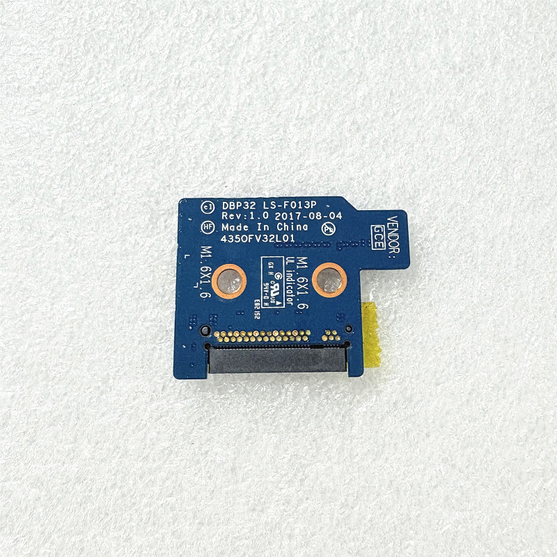 Hp Spectre X360 13-Af Tpn-C132 Hard Drive Adapter Board Ls-F013P Hp Spectre X360 13-Af Tpn-C132 Hard Drive Adapter Board Ls-F013P