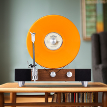 Grammy Gramovox vertical retro speaker vinyl record player Bluetooth audio phonograph holiday gift