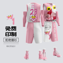 Basketball uniform sports suit summer team game basketball vest tide card jersey custom printing number