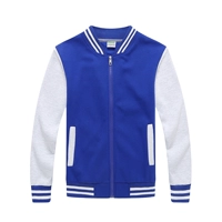 518 молния королевского синего серого цвета с рукавами