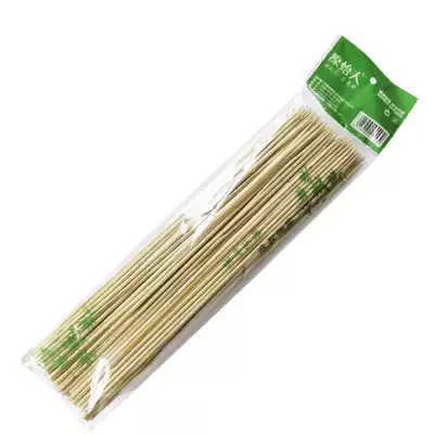 Primitive bamboo sticks disposable 30cm barbecue skewers skewers Shish kebabs handmade barbecue skewers Hot dogs 70