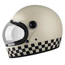 AMZ casque de moto rétro croisière moto casque intégral hommes et femmes 3C certifié casque dété véhicule électrique quatre saisons