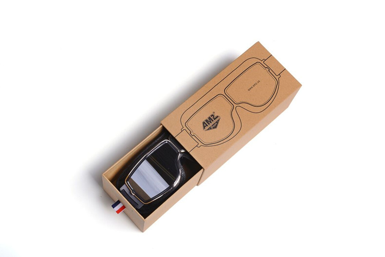 AMZ kính retro mới xe máy mũ bảo hiểm kính râm Harley đầu máy cưỡi kính chống bụi UV - Xe máy Rider thiết bị bao tay đi xe máy
