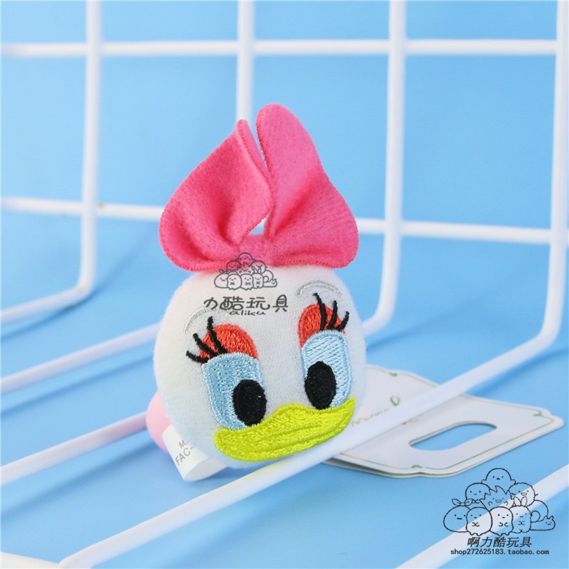 Phim hoạt hình Nhật Bản dễ thương xung quanh Donald Duck lụa trẻ em người lớn sang trọng búp bê headband phụ kiện tóc hình dán hello kitty