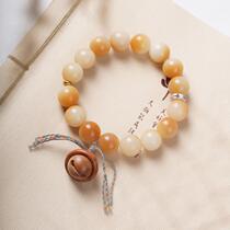 Qing charcoal-roasted Bodhisattva bracelet IY bell style Wenwanti Xiaoxin men and women D style bracelet around the finger Johor Bead Factory