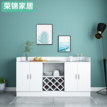 Dining side cabinet Wine cabinet Modern simple light luxury living room wall household cabinet Locker side cabinet Tea cabinet Small wine cabinet