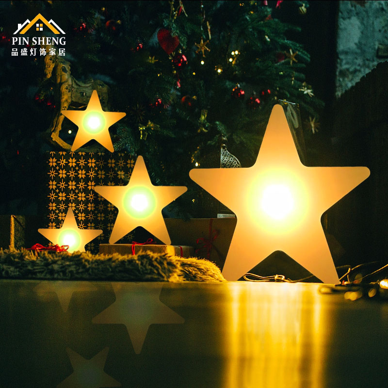 Led Glowing Five-Pointed Star Outdoor Waterproof Courtyard Wedding Stage Handheld Star Decorative Light Indoor Trendy Romantic Led Glowing Five-Pointed Star Outdoor Waterproof Courtyard Wedding Stage Handheld Star Decorative Light Indoor Trendy Romantic
