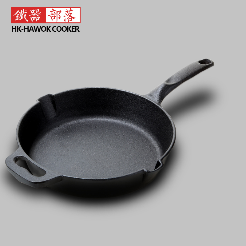 Thickened cast iron pan Uncoated non-stick pan Pancake pan Old-fashioned frying pan Induction cooker Gas universal
