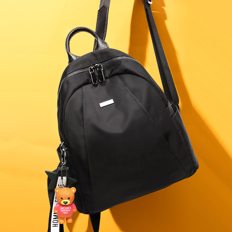 Oxford Cloth Double Shoulder Bag Woman 2021 New Korean Version Tide 100 Lap Waterproof Nylon Canvas Large Capacity Lady Bag