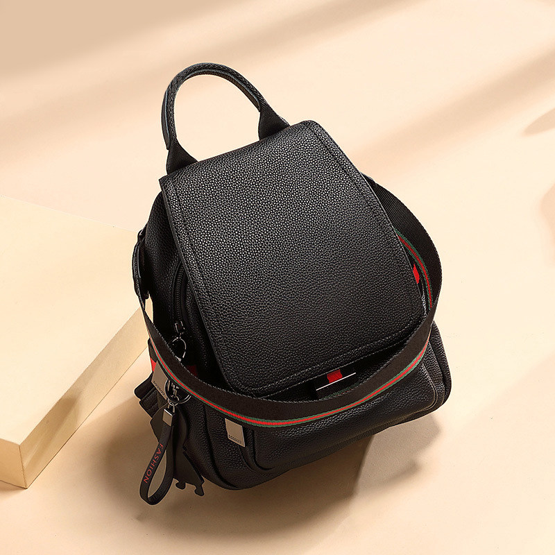 Pint Double Shoulder Bag Woman 2021 New Fashion Genuine Leather Soft Leather Lady Bag Woman Double Shoulder 100 lap single shoulder small shoulder bag