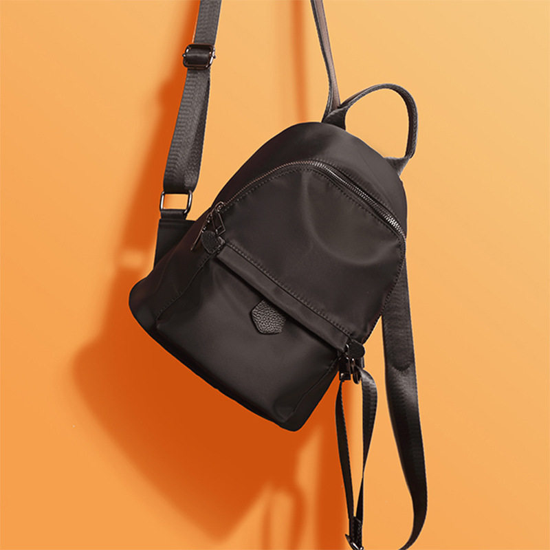 Oxford Cloth Double Shoulder Bag Woman 2021 New Korean Version Women's Bag Fashion Nylon Cloth Canvas Mini Lady Bag