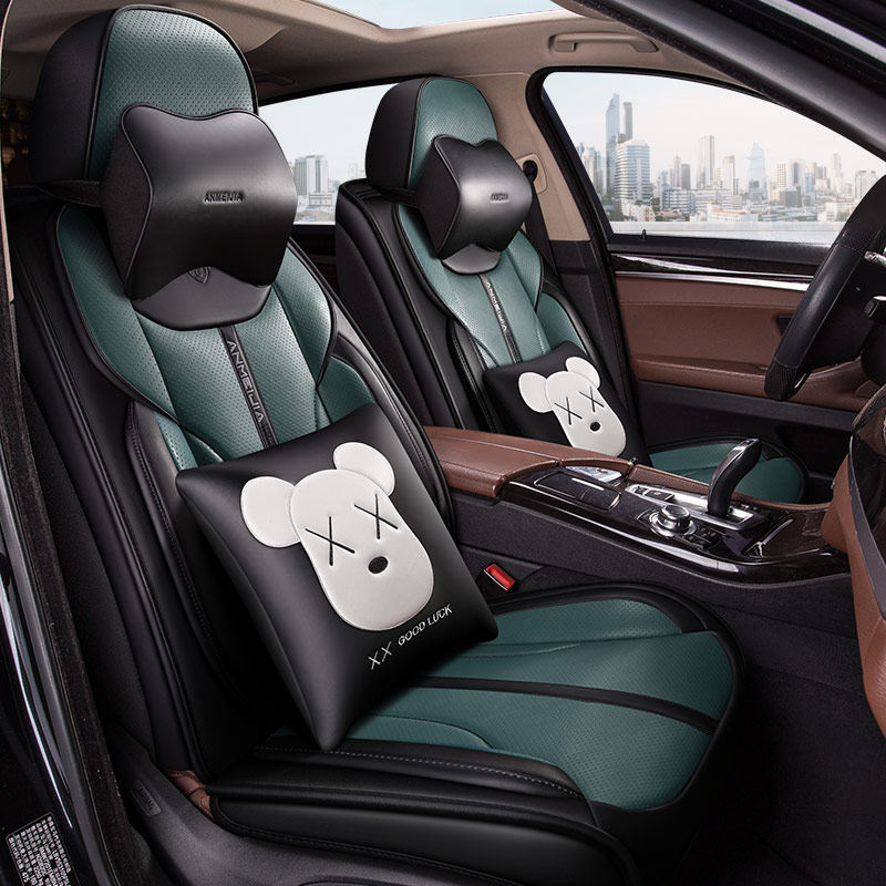 Net red car cushion men and women's new car seat cover four seasons general purpose special seat cover Off-road vehicle all-inclusive seat cushion