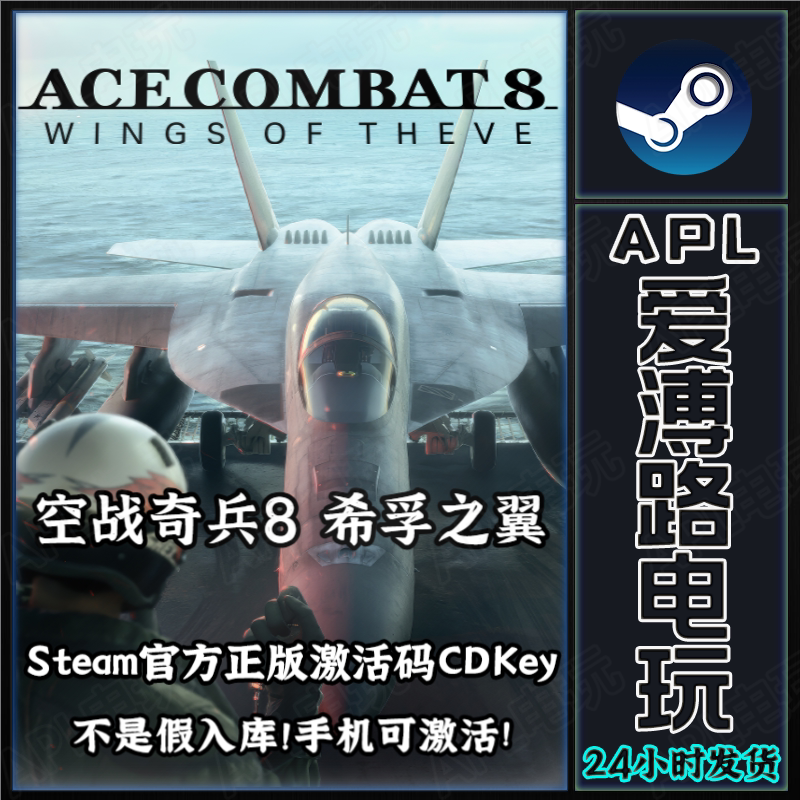 Steam Genuine Ace Combat 8: Skies of Fury Ac8 Ace Combat 8 Hong Kong Region Activation Code Cdkey
