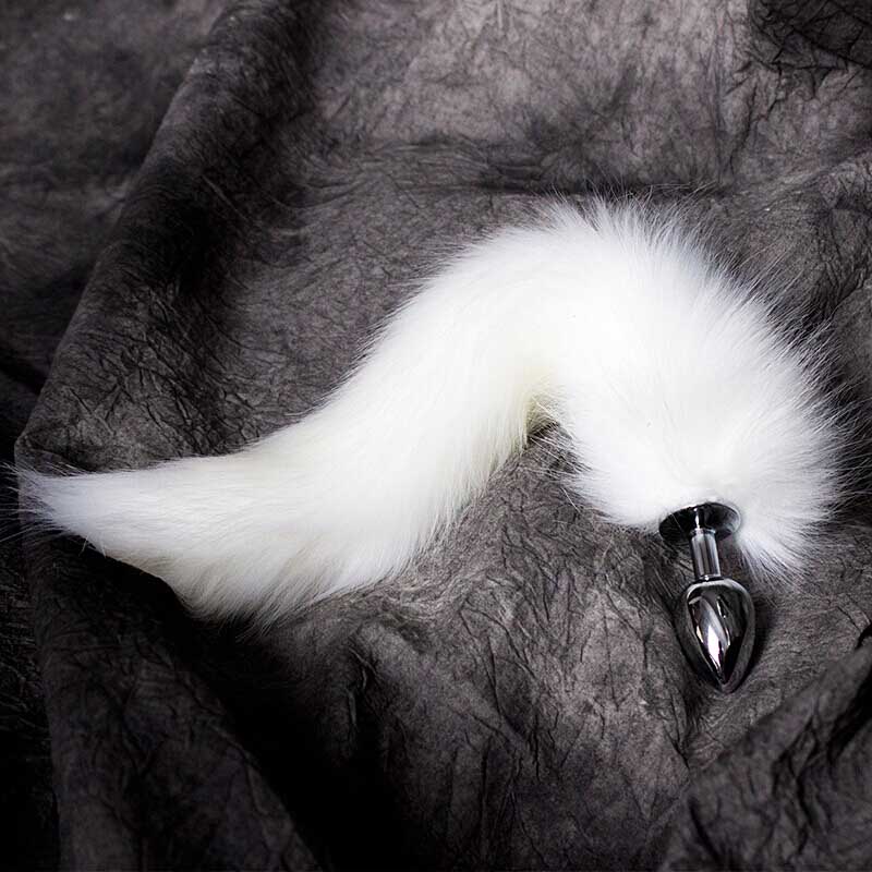 SM Fox Tail Anal Plug G Point Vestibular Anal Plug Self-Comforter Sex Sm Supplies Women With Rabbit Tail Anal Plug