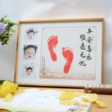 Сувенир, защитный амулет, детские отпечатки рук и ног, фотография