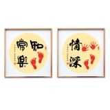 Детская памятная чернильная подушечка, детские отпечатки рук и ног