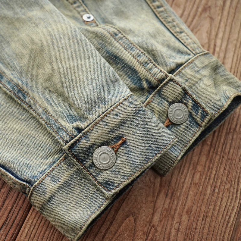 Denim retro cotton jacket