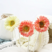  Fresh literary and artistic small daisies simulation bouquet pastoral style silk flowers fake flowers photography decoration dried flowers living room decoration