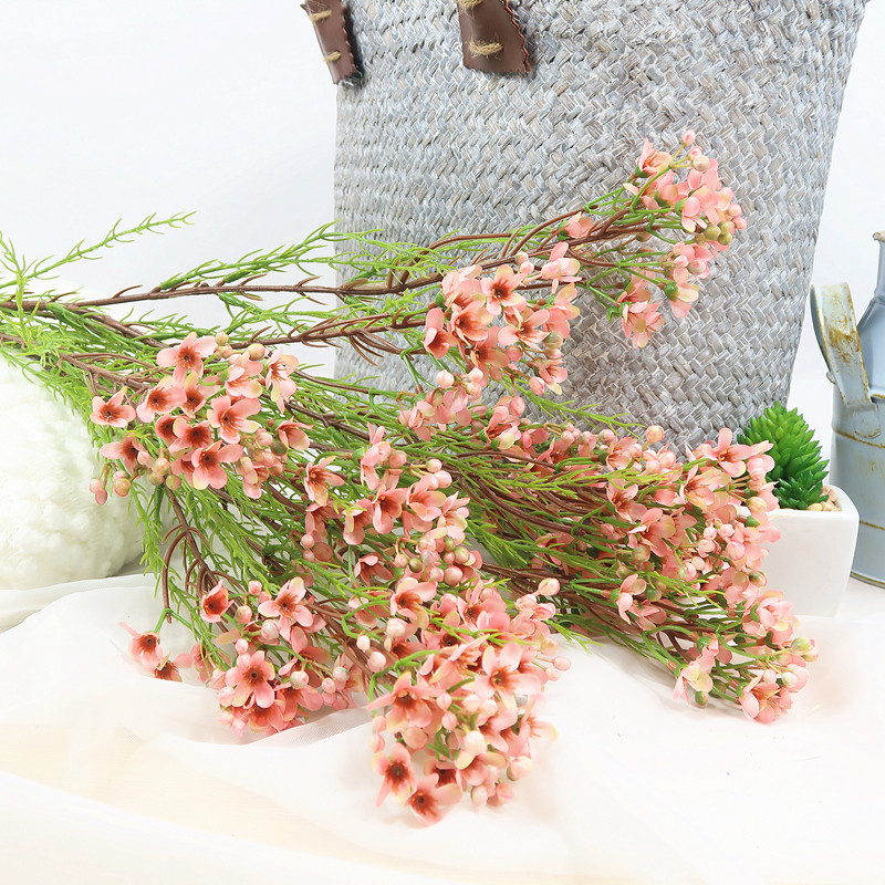 American field Garden Wind simulation Ramei Flower Flowers Art Floral Decoration Silk Flowers Interior Living-room Decoration Fake Flowers