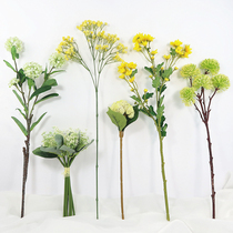  Simulation flowers Fresh home decoration placement floral single flower material lattice mulberry flower buds flower arrangement with wedding fake flowers