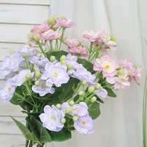  Jasmine bouquet simulation fake flower Indoor living room flower arrangement decoration decorative flower silk flower wooden pear flower wedding bouquet