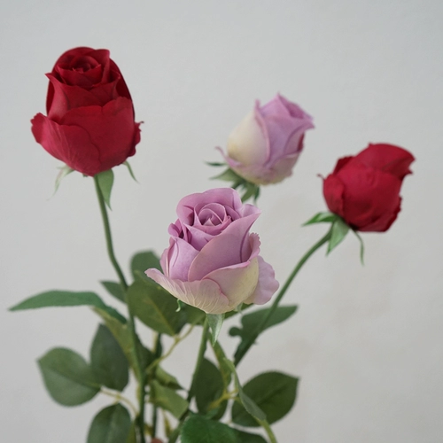 Ультрареалистичный ощущение увлажняющей паларии роза осенняя цветовая симуляция свадебный цветочный материал мягкая мебель Фотография реквизит