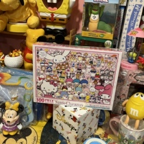 Sanrio hello kitty melody family portrait puzzle