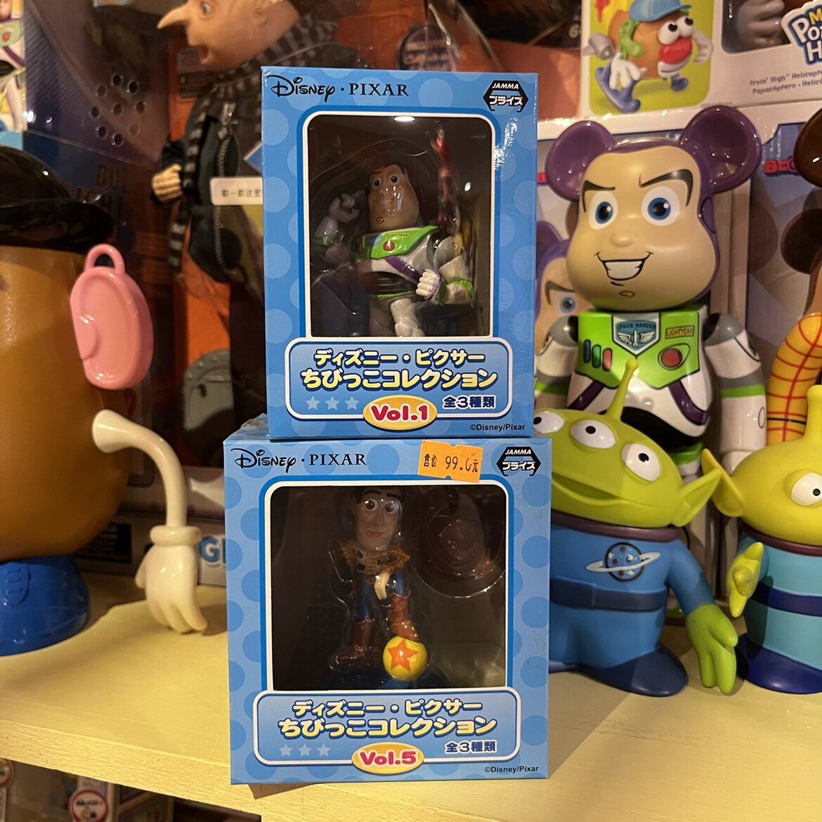 Buzz Lightyear Woody Collection Boxed Ornament Model