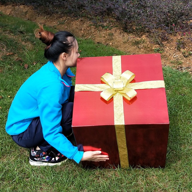 Large 50 Cm Large Christmas Gift Christmas Window Display Props