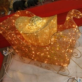 Рождественские оленя машины, торговые центры с санками на салай