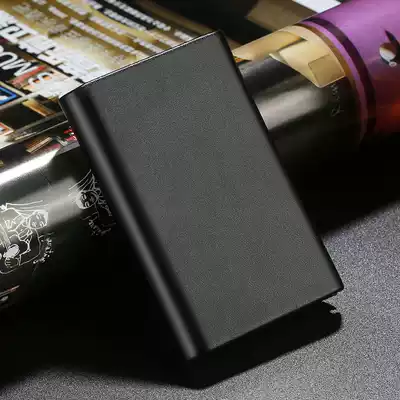 Ehrenmann leather business card holder men's business card box card bag ultra-thin compact card box credit card box