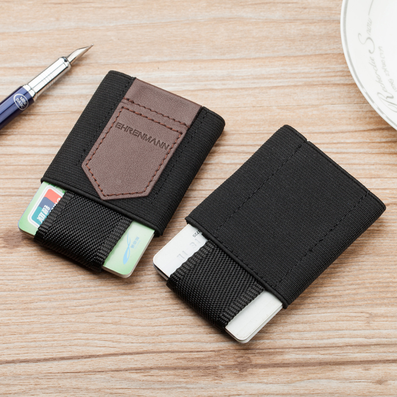 Ehrenmann Head Layer Bull Leather Card Bag Multi-Position Large Capacity Men's Lady Thin Cardholders