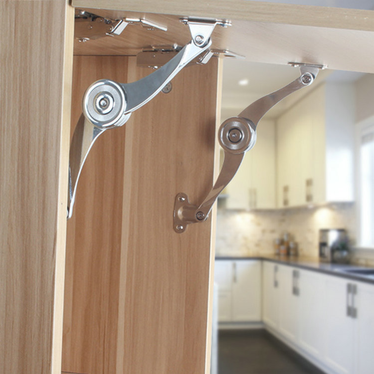 Thicken upper turn door discretionically stop at random stop Flap Door Extension Pendant Cupboard Cabinet Upside Down Door Arbitrary Stop Support