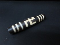 Ten thousand-character Dzi bead pendant Tibetan raw ore to pure sky eye beads ten-thousand-character Dzi pendant cinnabar Dzi bead Tibetan style pendant