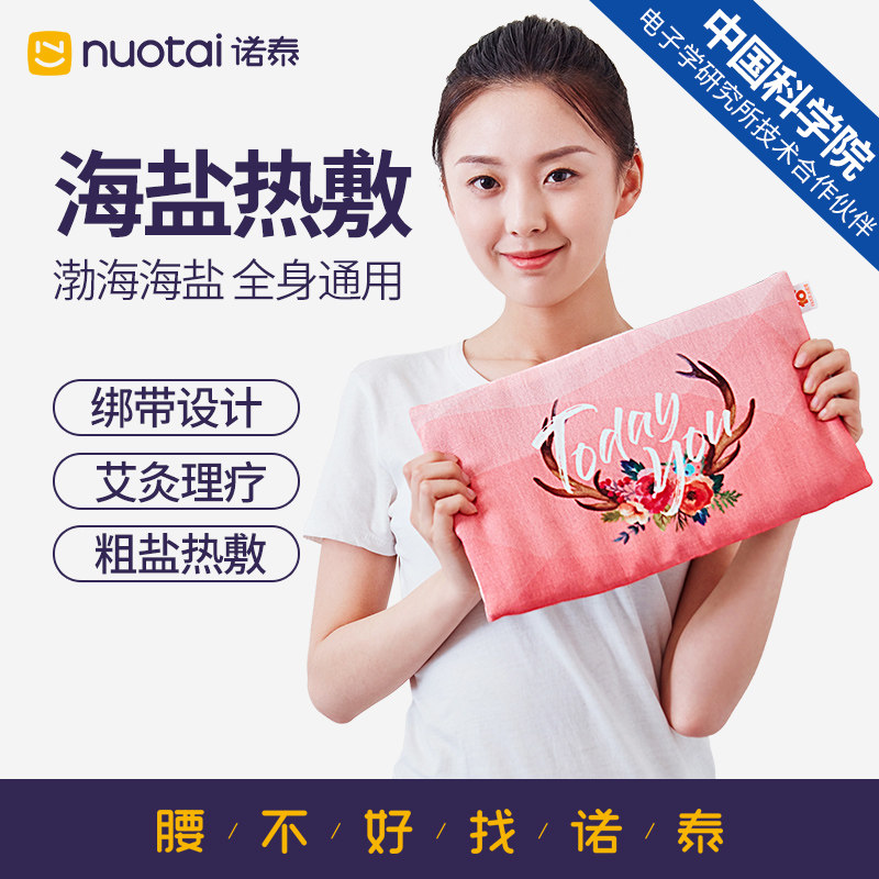 Northeai Moxibustion Hot Compress Bag Electric Heating Sea Salt Bag Multifunction Ai Grass Coarse Salt Hot Compress Bag