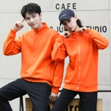 Утепленный кардиган с молнией, лонгслив, куртка, цветная униформа медсестры для работы подходит для мужчин и женщин, делается под заказ, с печатью вашего логотипа