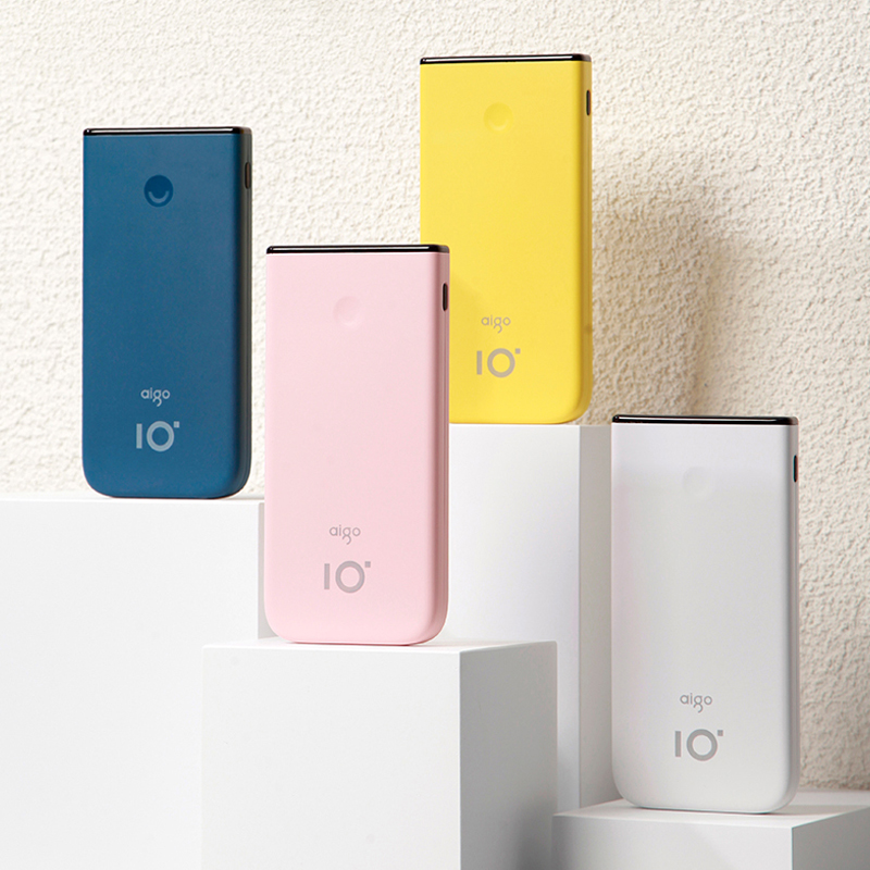 aigo Patriot mobile charging 10000 mAh action power supply 22 5WPD fast-charging mobile phone mobile charging multi-color optional mini small square portable with support enterprise DIY customization