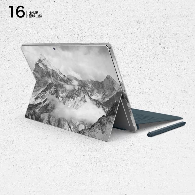 SkinAT Microsoft New Surface Pro 5 Phụ kiện giấy bạc Film Film Protection Protection