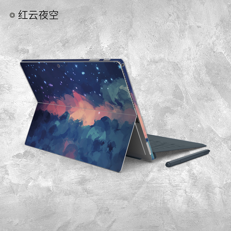 SkinAT Microsoft New Surface Pro 5 Foil Phụ kiện màu phim bảo vệ máy tính bảng Sticker