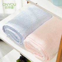 Ourinya bamboo pulp fiber thick bath towel winter towel large soft absorbent adult men and women couple bath towel
