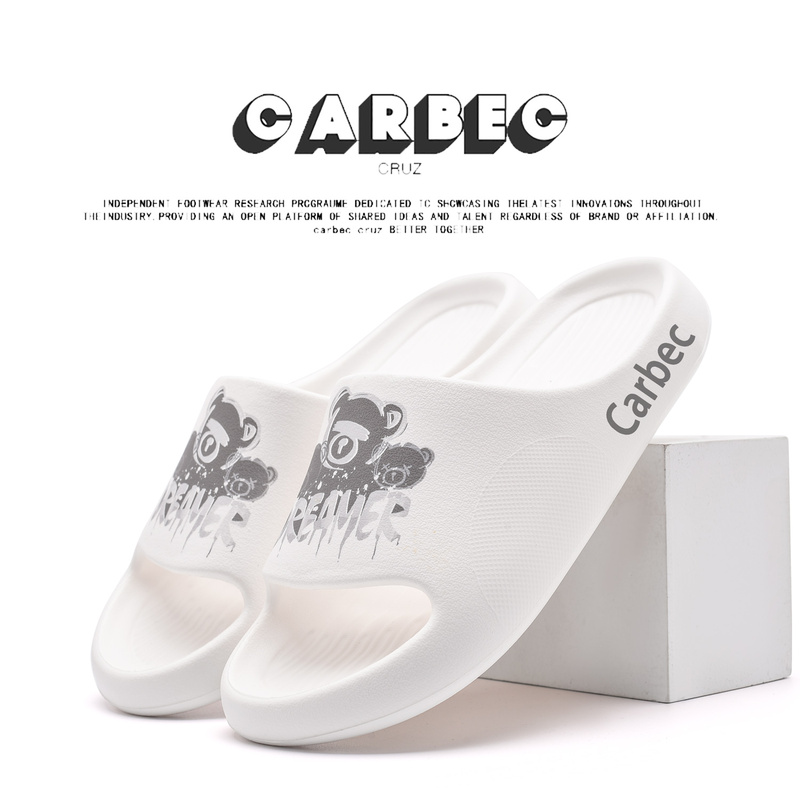 Carbec Cruz Slippers New Model 2025 Violent Bear Silent Sleep Bathroom Non-Slip Couple Home Soft Sole
