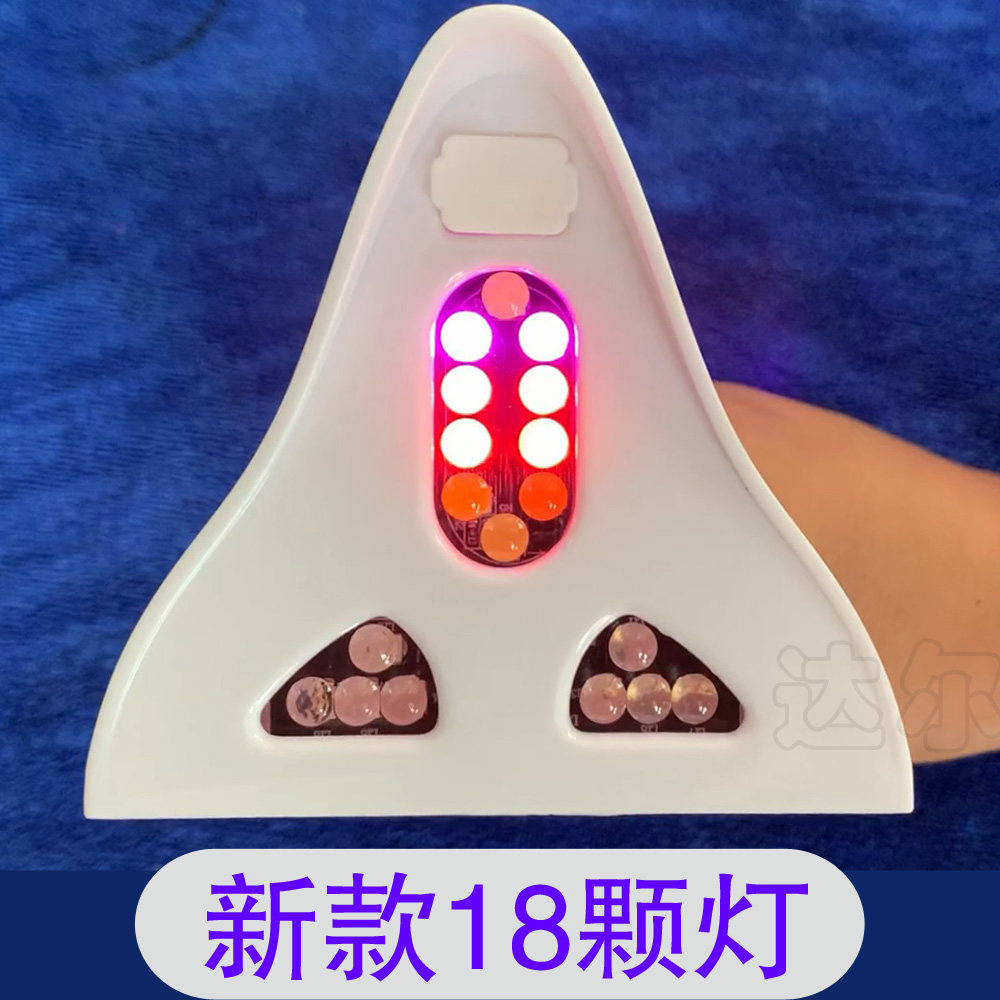 Car shark tail solar flash light Roof antenna modified tail Car sand fish wing decorative flash taillight