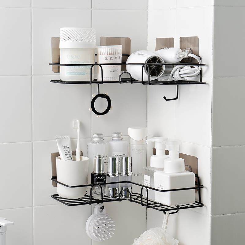bathroom punch-free corner shelf bathroom wash rack