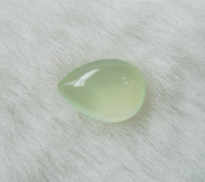 (Luxing Jewelry) Natural Light Color Grape Stone Drop Shaped Naked Stone Withdrawal Face 8 * 11mm Jewelery Accessories Stone