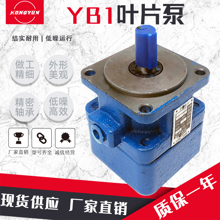 Hydraulic YB1 blade pump pump YB1-6 YB1-10 16 4 20 25 40 50 80 100 single coupling