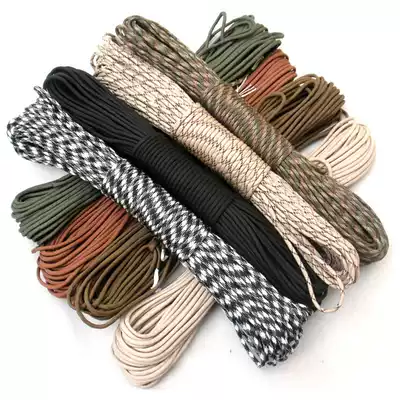 Core seven 7 core umbrella rope field self-defense military regulations multi-function wilderness survival safety rope outdoor braided bracelet rope