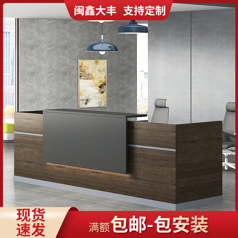 Company front desk reception desk information desk welcome front desk fashion cashier bar counter fashion simple desk