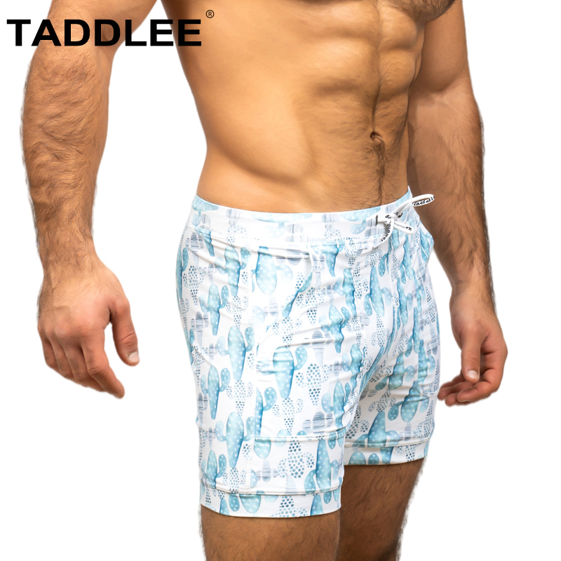 TADDLEE boxer swimming trunks men's quick-drying anti-embarrassing hot spring men's swimsuit large size can enter the water beach pants